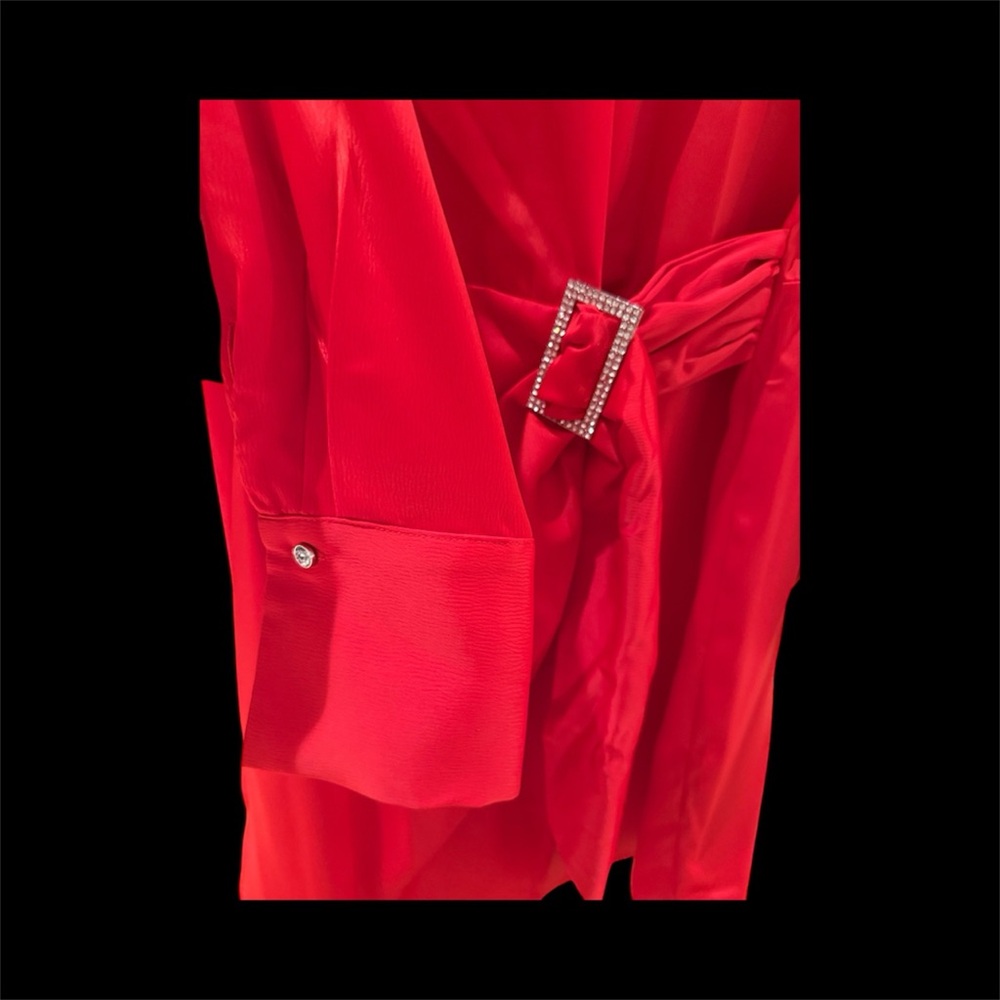 House of Harlow 1960 Vibrant Red Dress - Picture 2 of 3